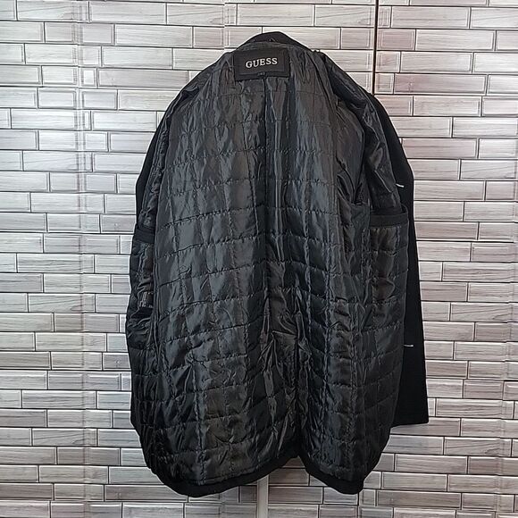 Guess single breasted peacot Size L - Picture 9 of 15